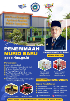 PENERIMAAN PESERTA DIDIK BARU SMK NEGERI 1 TAPUNG HULU TH. 2025